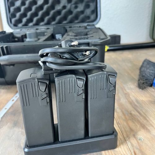 Сельскохозяйственный дрон с дополнительным оборудованием